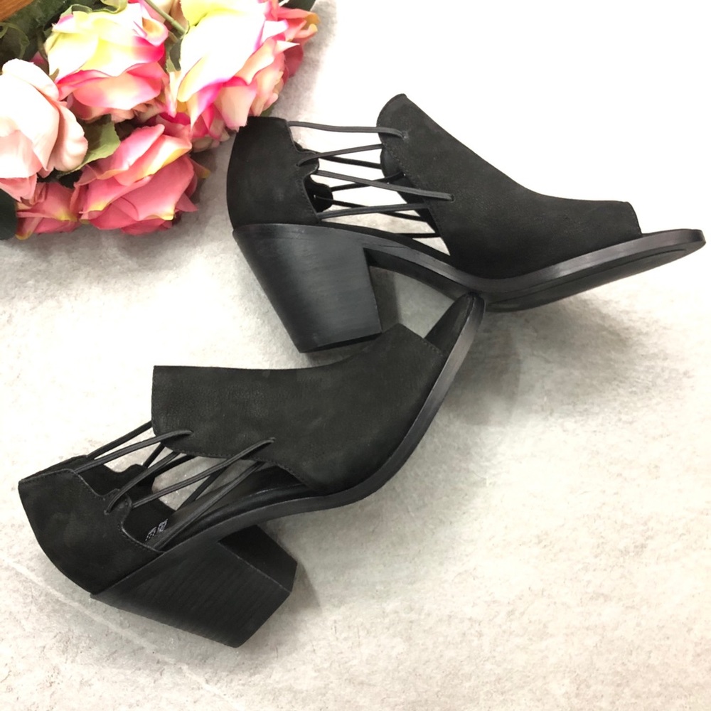 Eileen Fisher Nikki Peep Toe Sandal Size 10
